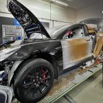 body shop Tesla